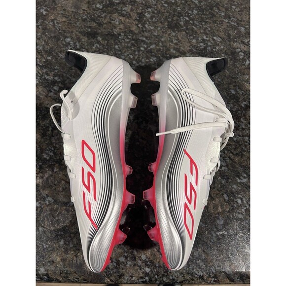 adidas F50 Messi Elite FG Mens Soccer Cleats White Red JP5593 Men\'s Size 13 NEW main image 6